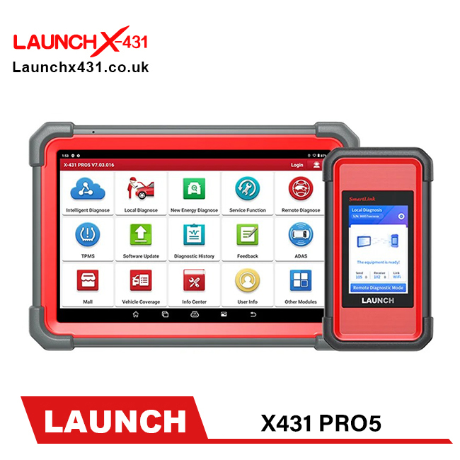 2024 New Launch X431 PRO5 PRO 5 with Smartlink2.0 VCI Full System Diagnostic J2534 Reprogramming Tool Support J2534/ CANFD/ DoIP