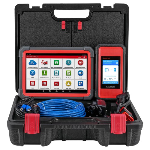2024 New Launch X431 Pro5 Full System Scanner with X-PROG3 Key Programmer & I-TPMS Tool (or MCU3 Adapter for Benz All Keys Lost and ECU TCU Reading)