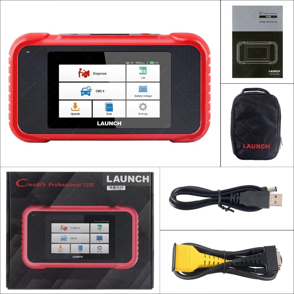 Launch OBD2 Scanner Crp123e Code Reader for ABS SRS Engine Transmission Car  Diagnostic Tool - China Crp123e, Launch Diagnostic Tool